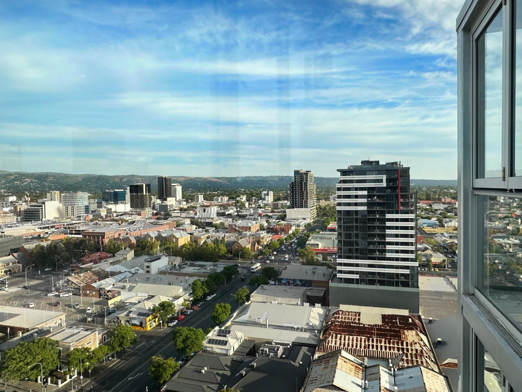 Cbd Sky View Apartment アデレード エクステリア 写真